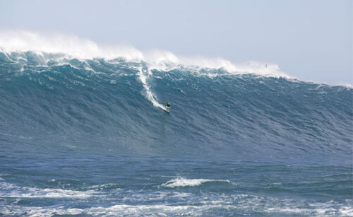 largest wave